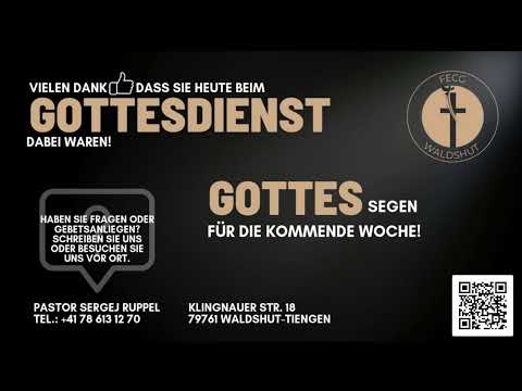 Predigtreihe - Teil 4: Wer ist Jesus? - Prediger: Pastor Sergej 11.10